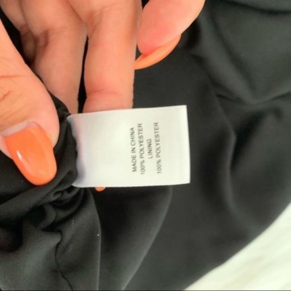 CeCe Metallic One Shoulder Dress Size 4 - Picture 6 of 8